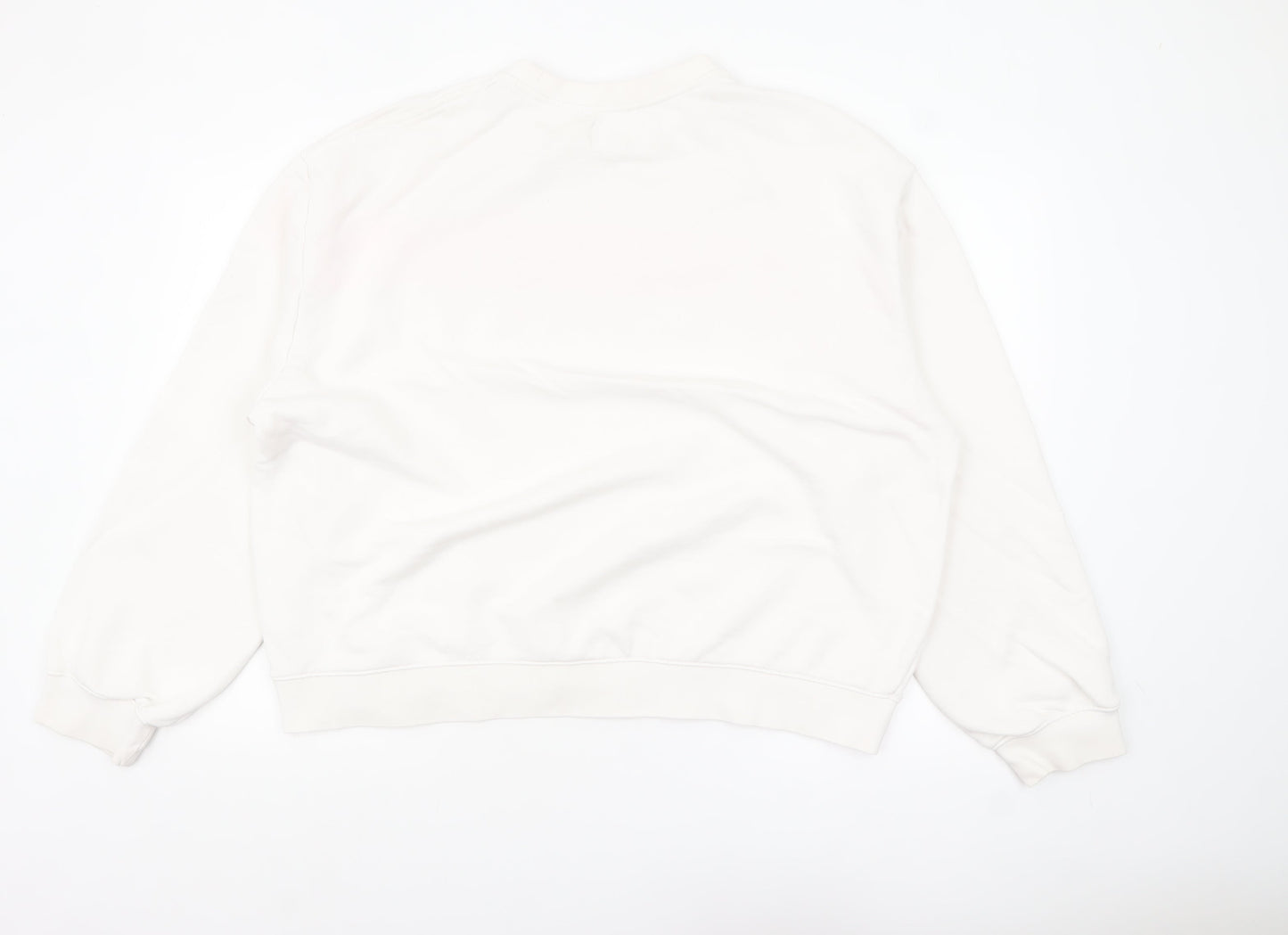 Womens UK Size 3XL Replay Ivory Pullover Sweatshirt