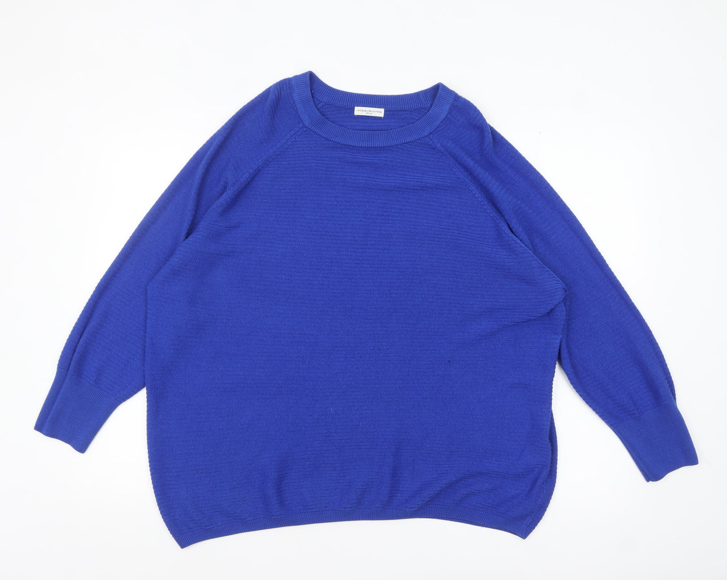 Womens UK Size M Jacqueline de Yong Blue Pullover Jumper