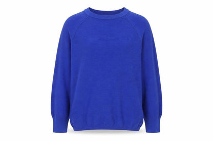 Womens UK Size M Jacqueline de Yong Blue Pullover Jumper