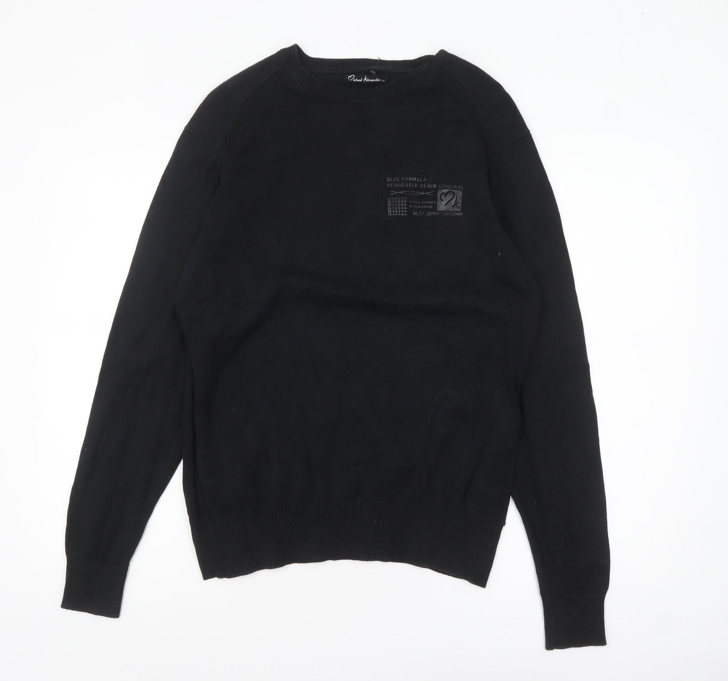 Womens UK Size XL Michael Alexander Black Pullover Jumper