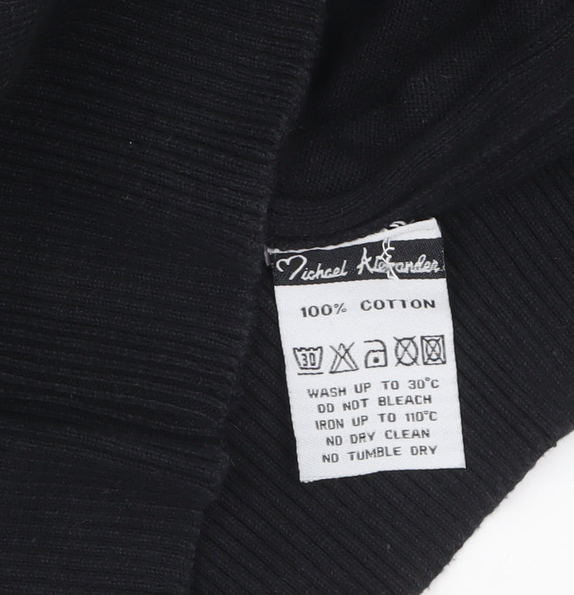 Womens UK Size XL Michael Alexander Black Pullover Jumper