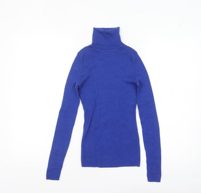Womens UK Size S Uniqlo Blue Pullover Jumper