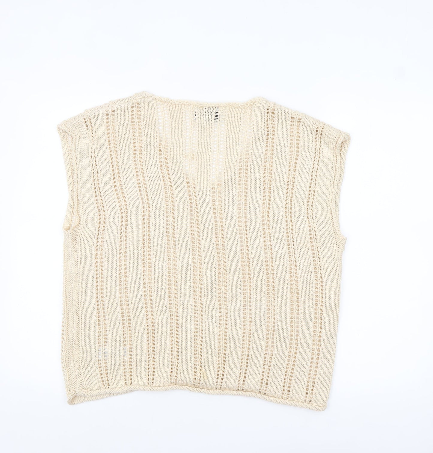Womens UK Size S ASOS Beige Camisole Tank