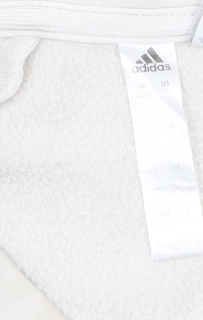 Mens UK Size L adidas Beige Pullover Sweatshirt