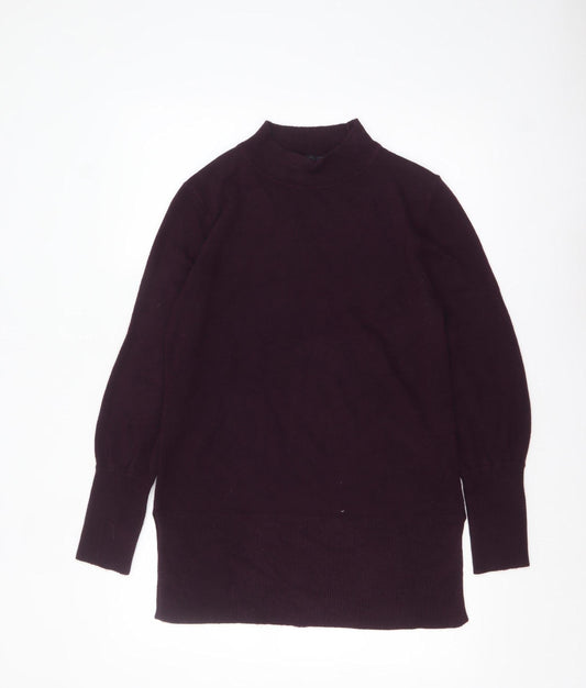 Womens UK Size M Marks and Spencer Purple Pullover Jumper