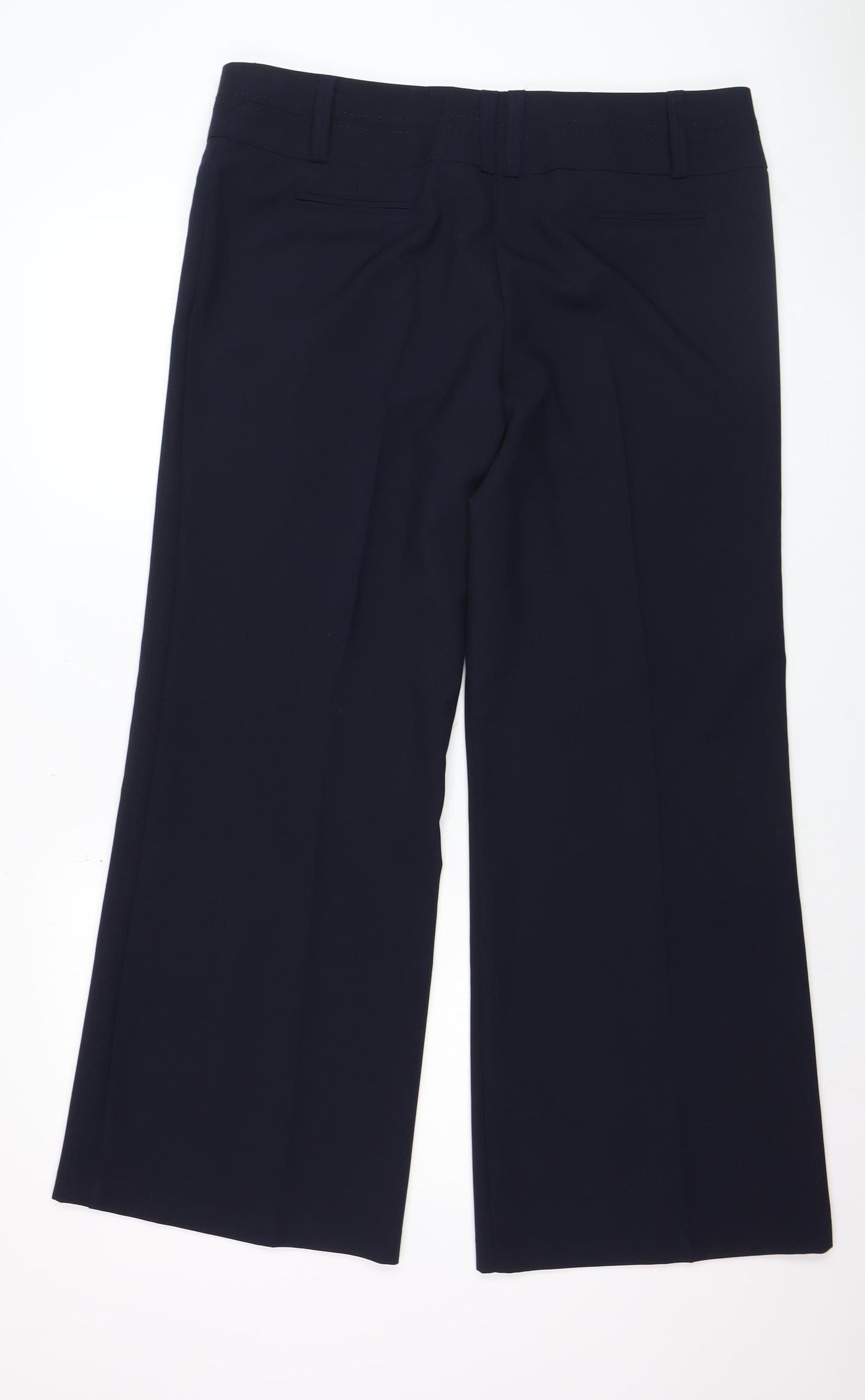 Womens UK Size 18 Dunnes Regular Fit Dress Pants Black Trousers