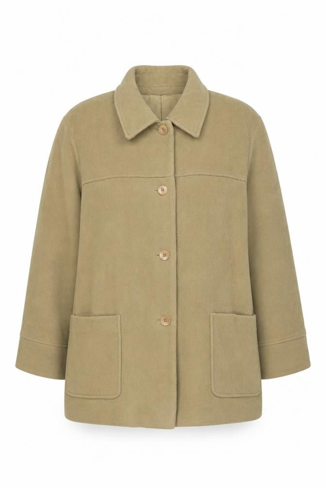 Womens UK Size 22 Classics First Avenue Beige Overcoat