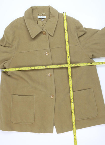 Womens UK Size 22 Classics First Avenue Beige Overcoat
