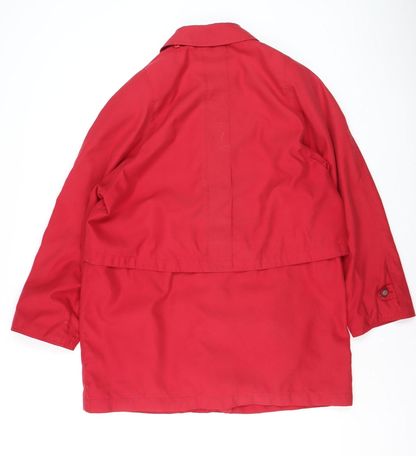Womens UK Size M Dannimac Red Rain Coat
