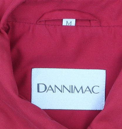Womens UK Size M Dannimac Red Rain Coat