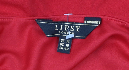Womens UK Size 14 Lipsy Bodycon Dress