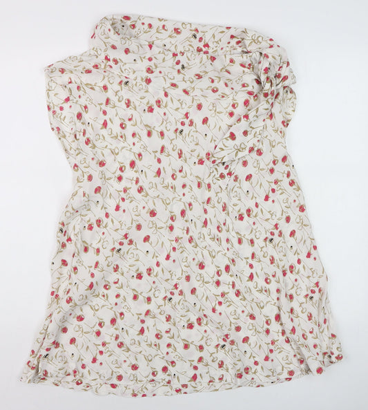Womens UK Size L Masai Ivory Tunic Blouse
