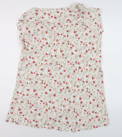 Womens UK Size L Masai Ivory Tunic Blouse