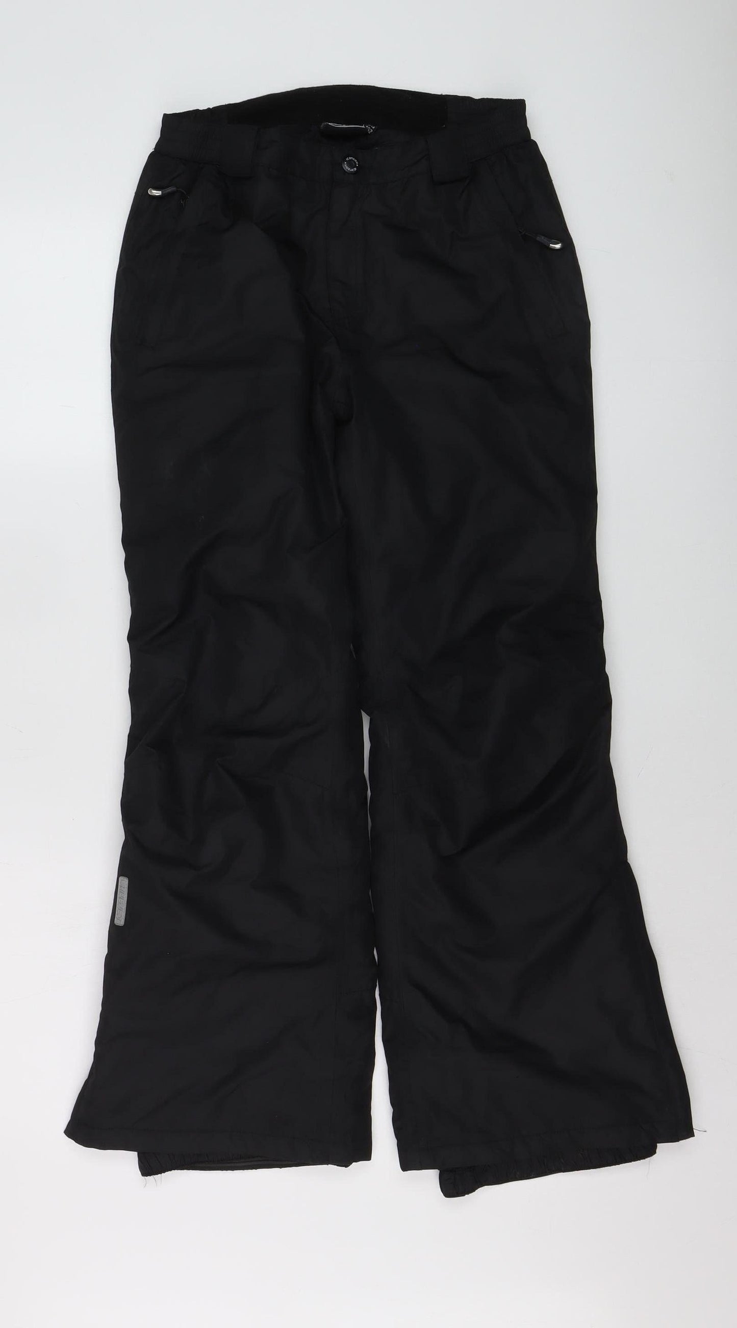 Boys UK Size 11-12 Years Icepeak Regular Fit Snow Pants Black Trousers