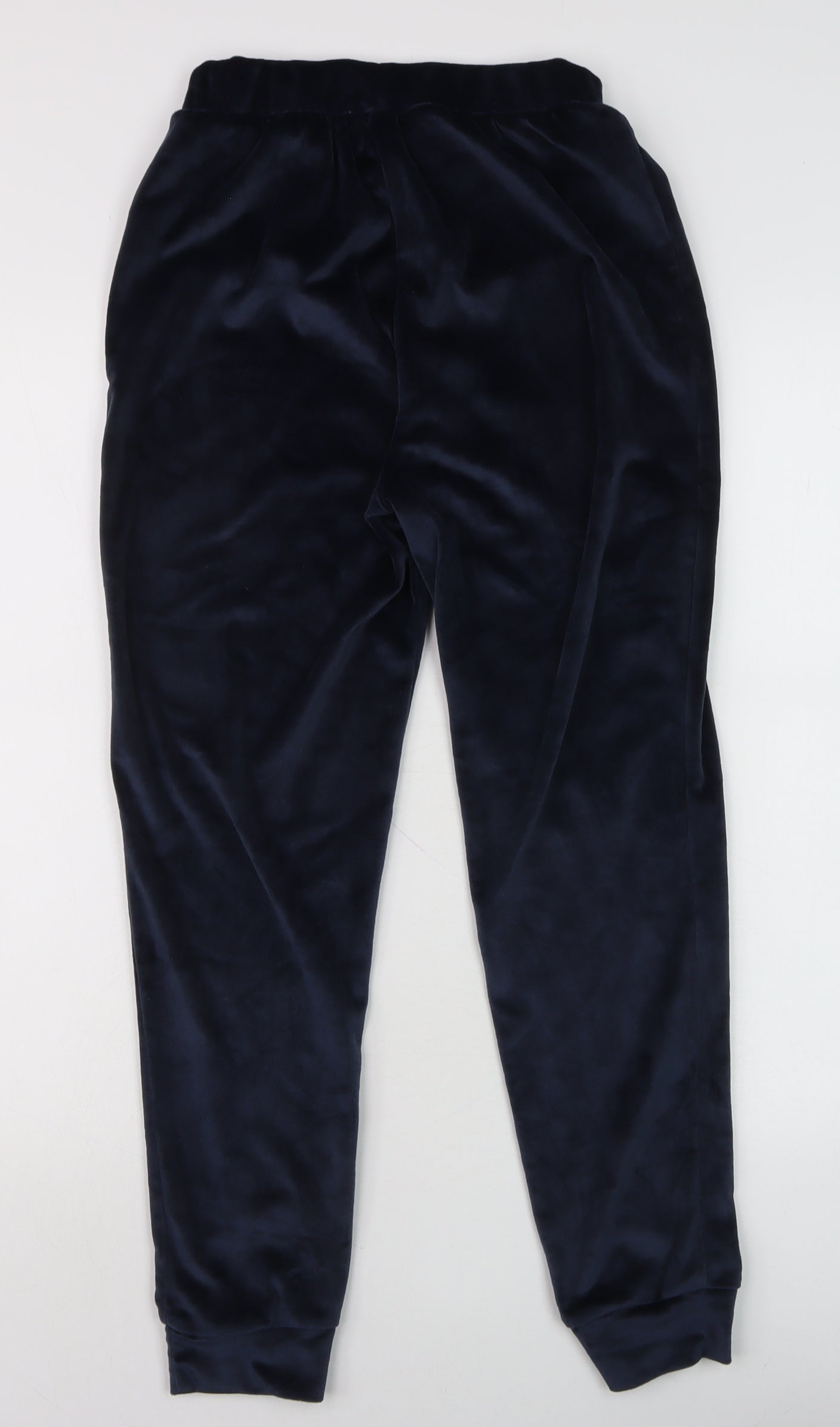 Girls UK Size 11-12 Years Lipsy Regular Fit Jogger Blue Trousers