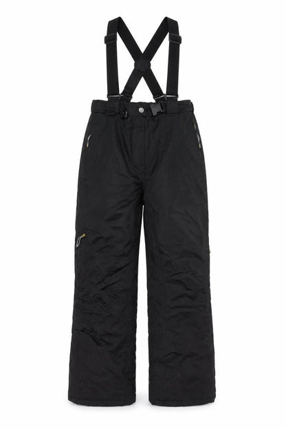 Trespass Womens Black Snow Pants Size 12 Waterproof Insulated Winter Trousers
