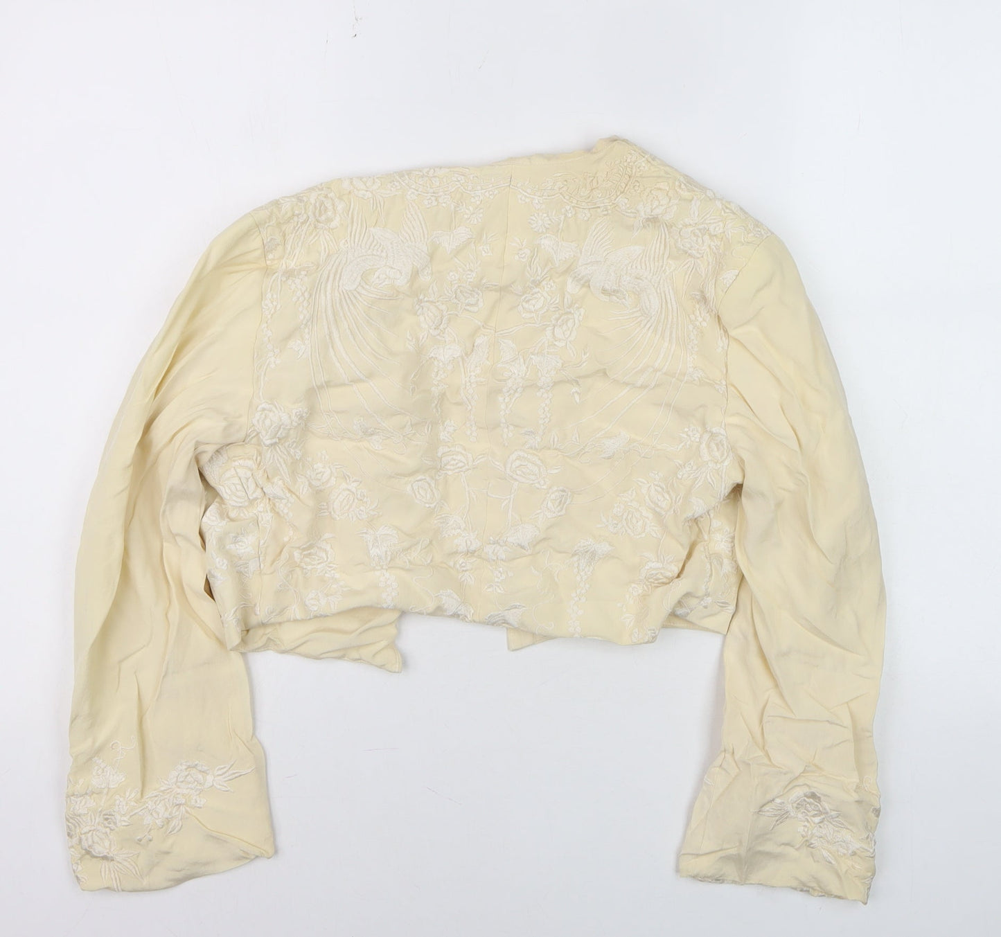 Womens UK Size 2 Donna Karan Ivory Blazer