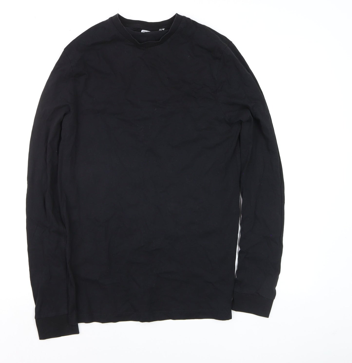 Womens UK Size XS ASOS DESIGN Black Basic T-Shirt