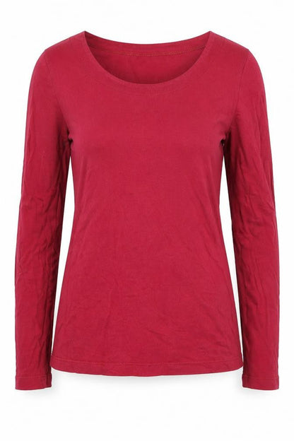 Womens UK Size 8 Nomads Red Basic T-Shirt