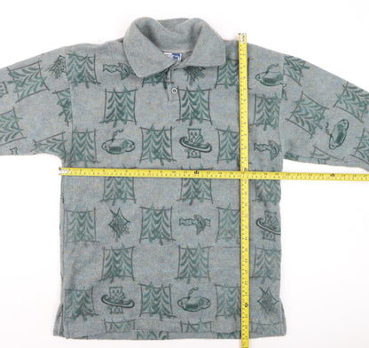 Boys UK Size M AUG Grey Pullover Jumper