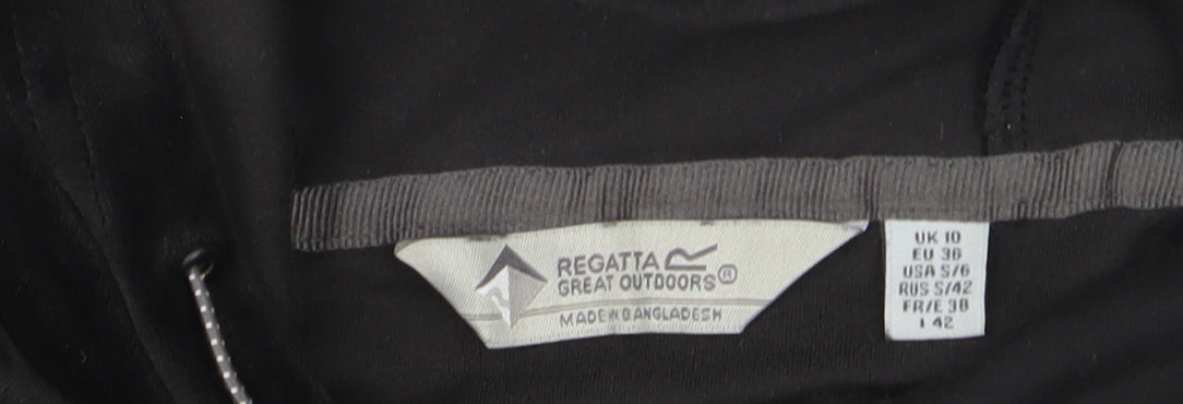 Womens UK Size 10 Regatta Black Pullover Hoodie