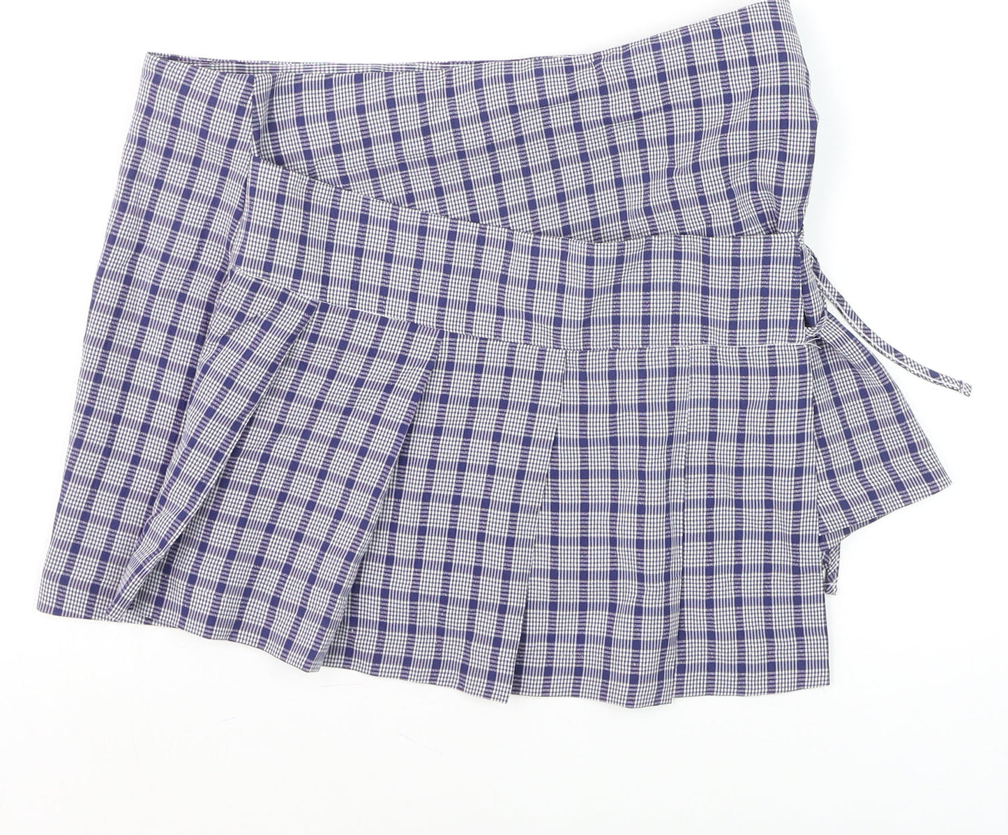 Womens UK Size 10 COLLUSION Pleated Twill Skirt