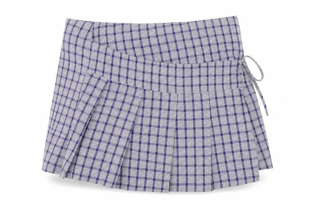 Womens UK Size 10 COLLUSION Pleated Twill Skirt