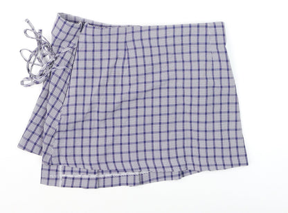 Womens UK Size 10 COLLUSION Pleated Twill Skirt