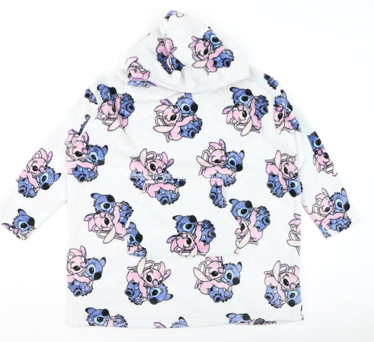 Girls UK Size 9-12 Years Disney White Kimono Robe
