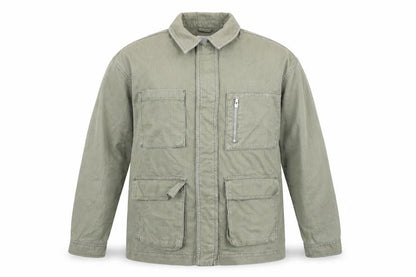 Mens UK Size M Topshop Green Military Jacket