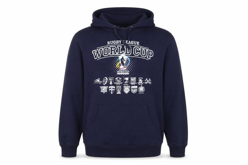 Mens UK Size XL ISC Blue Pullover Hoodie