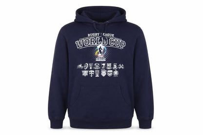 Mens UK Size XL ISC Blue Pullover Hoodie