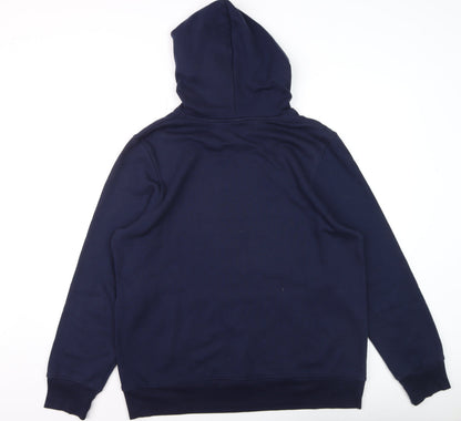 Mens UK Size XL ISC Blue Pullover Hoodie