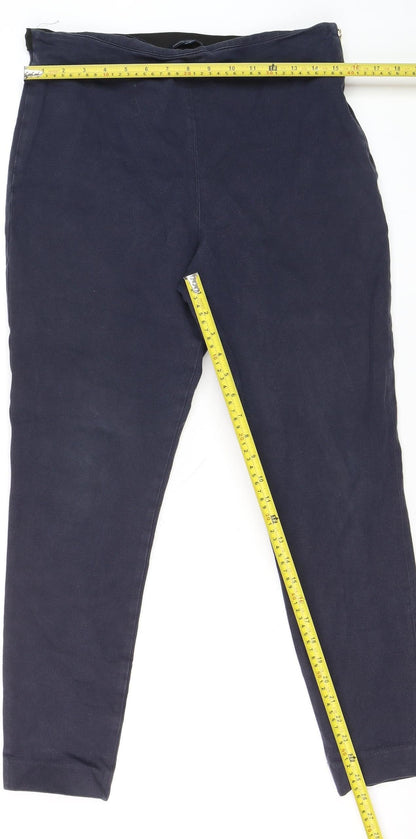 Womens UK Size 12 French Connection  Leggings Blue Leggings