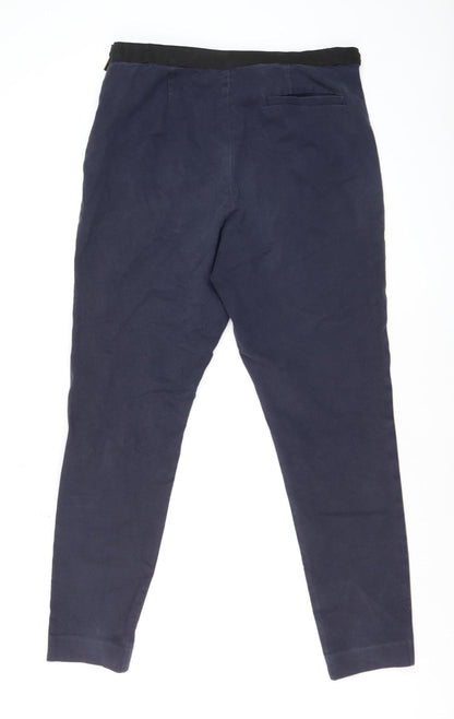 Womens UK Size 12 French Connection  Leggings Blue Leggings