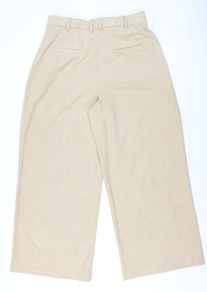 Womens UK Size 12 Marks and Spencer Regular Fit Casual Business Beige Trousers