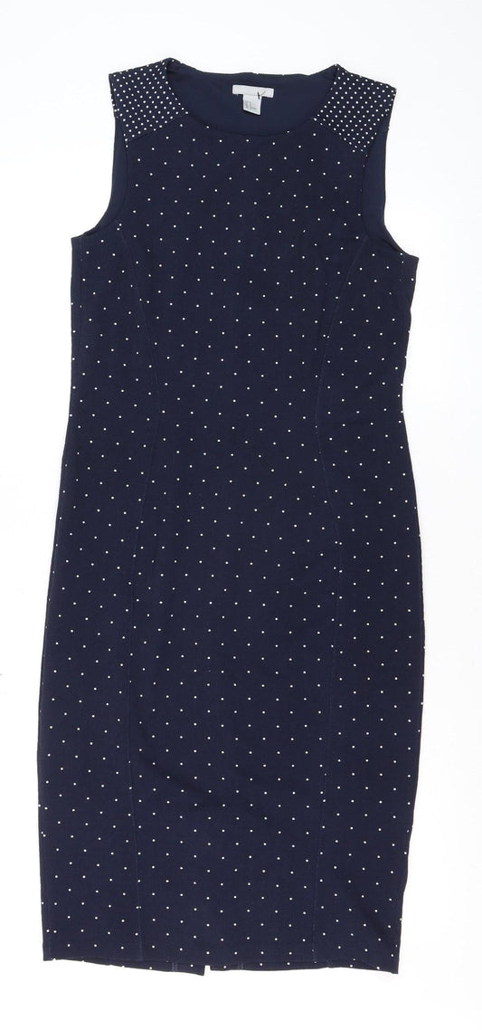 Womens UK Size 12 H&M Sheath Dress