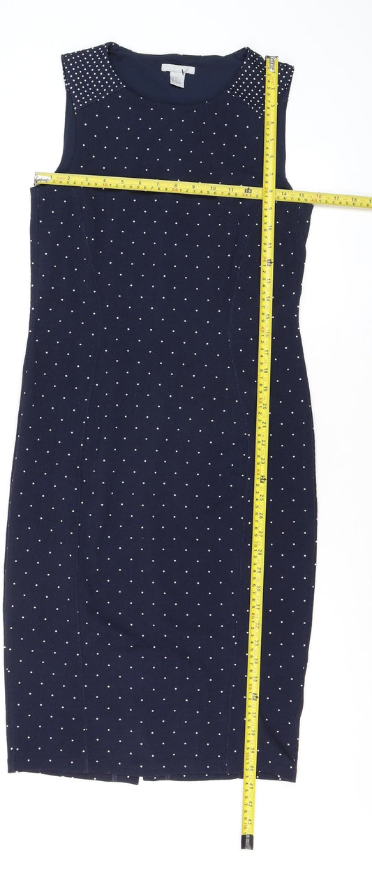 Womens UK Size 12 H&M Sheath Dress