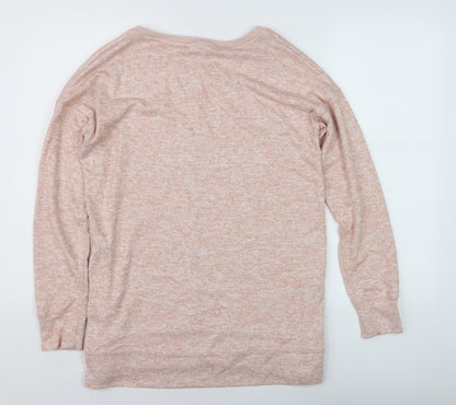 Womens UK Size 10 NEXT Beige Pullover Jumper