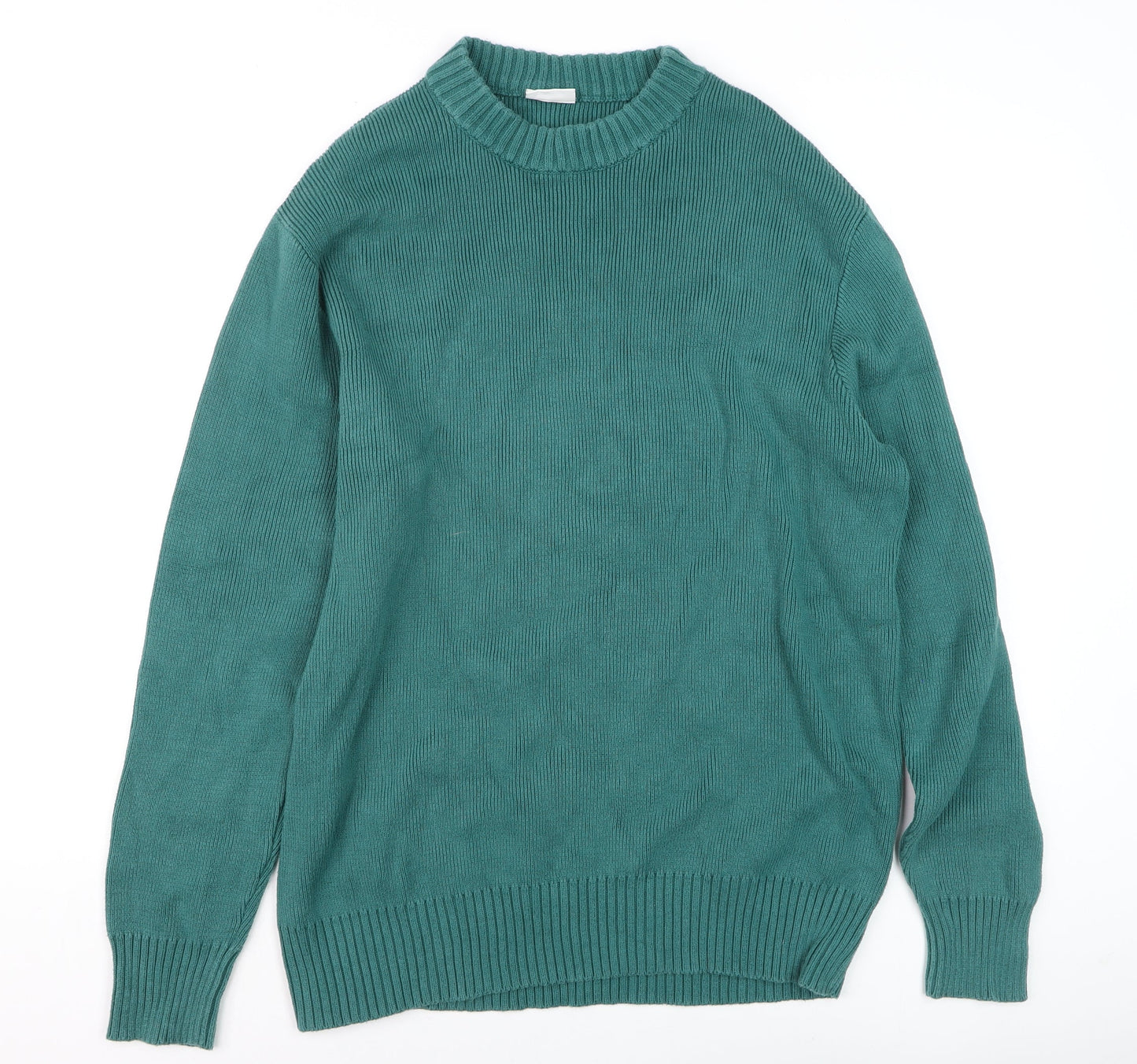 Mens UK Size M Weekday Green Pullover Jumper