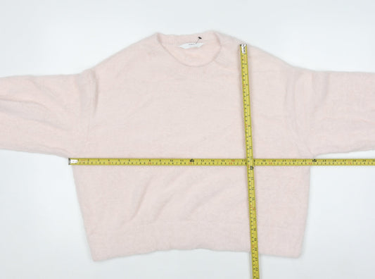 Womens UK Size L Marks and Spencer Pink Pullover Jumper
