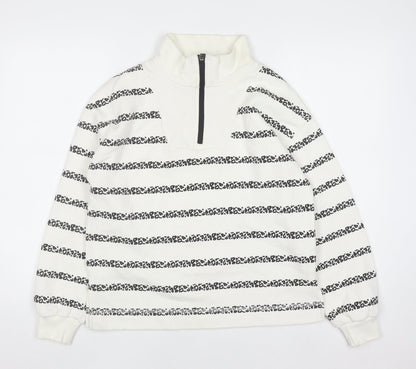 Womens UK Size S TU White Pullover Sweatshirt