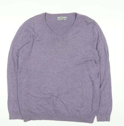 Womens UK Size M TU Purple Pullover Jumper