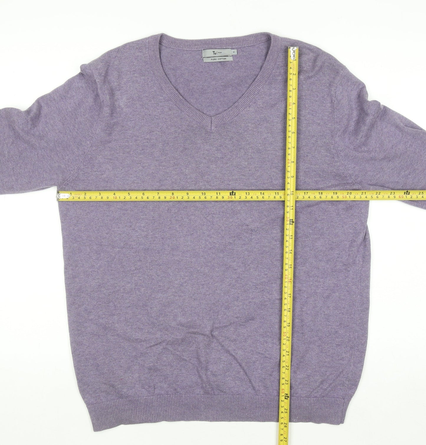 Womens UK Size M TU Purple Pullover Jumper