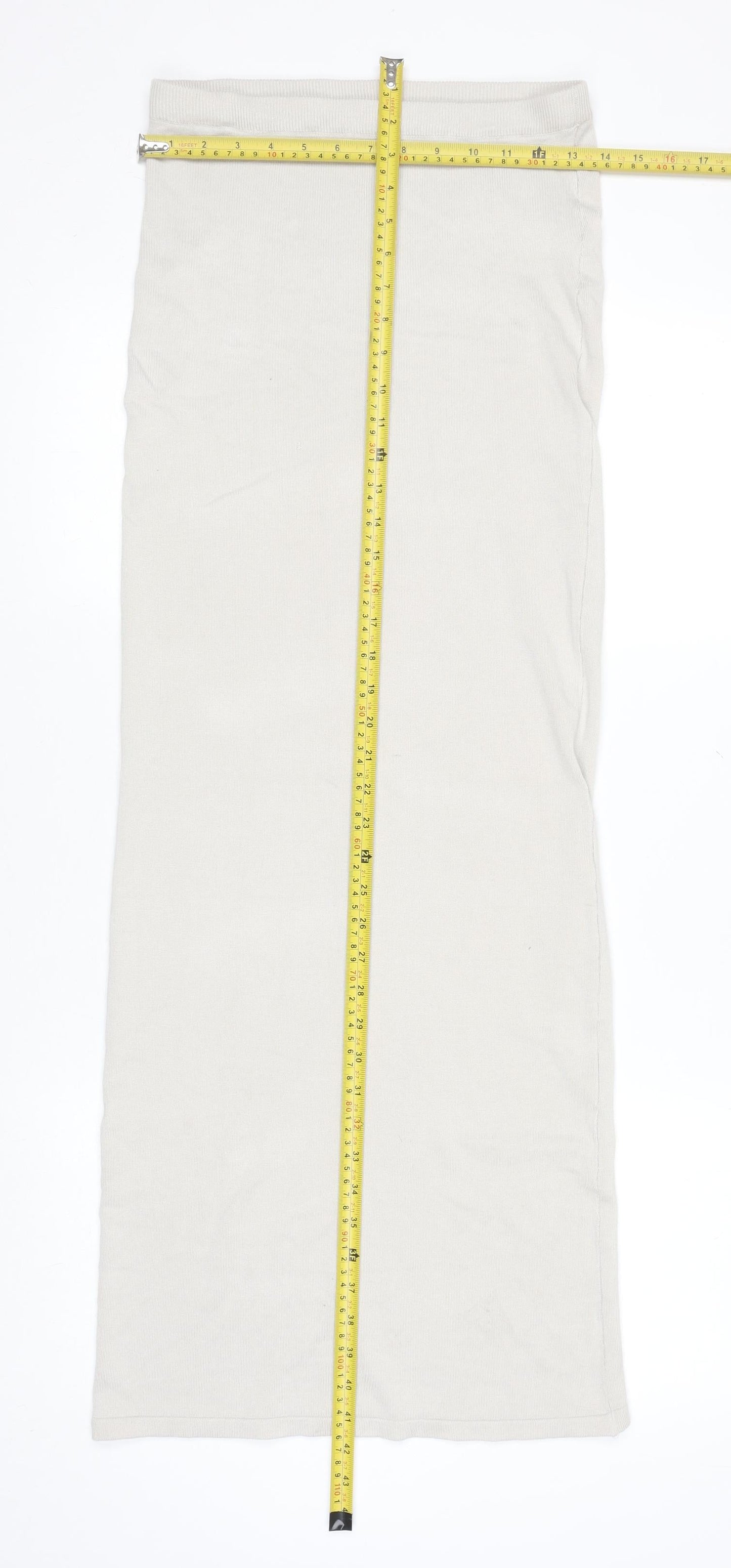 Womens UK Size S PRETTYLITTLETHING Straight & Pencil Knit Skirt