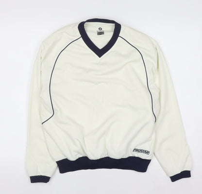 Teens UK Size 30/32 Prostar Ivory Pullover Sweatshirt
