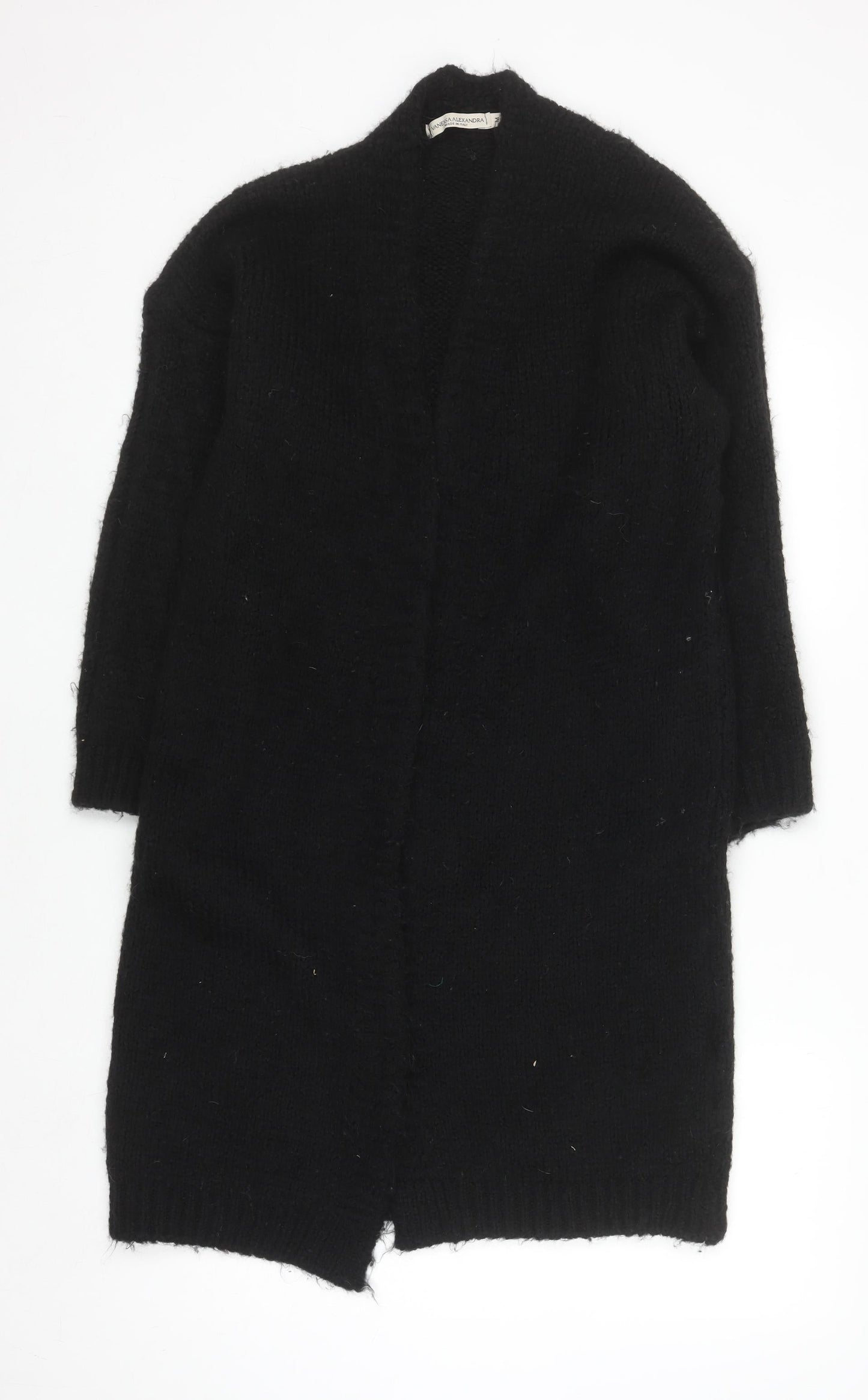 Womens UK Size M Vanessa Alexandra Black Cardigan Jumper