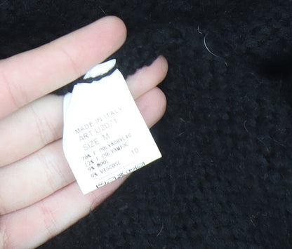 Womens UK Size M Vanessa Alexandra Black Cardigan Jumper