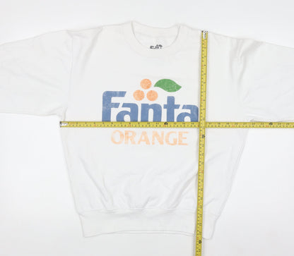 Womens UK Size XS Fanta White Pullover Sweatshirt