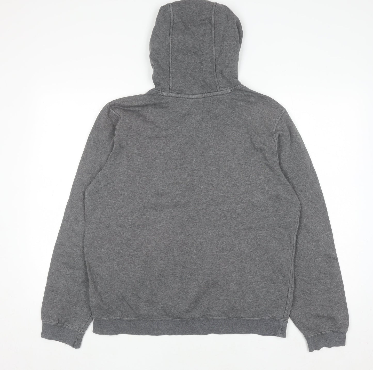 Mens UK Size M Nike Grey Pullover Hoodie